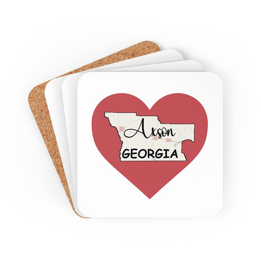 Axson Georgia Corkwood Coaster Set