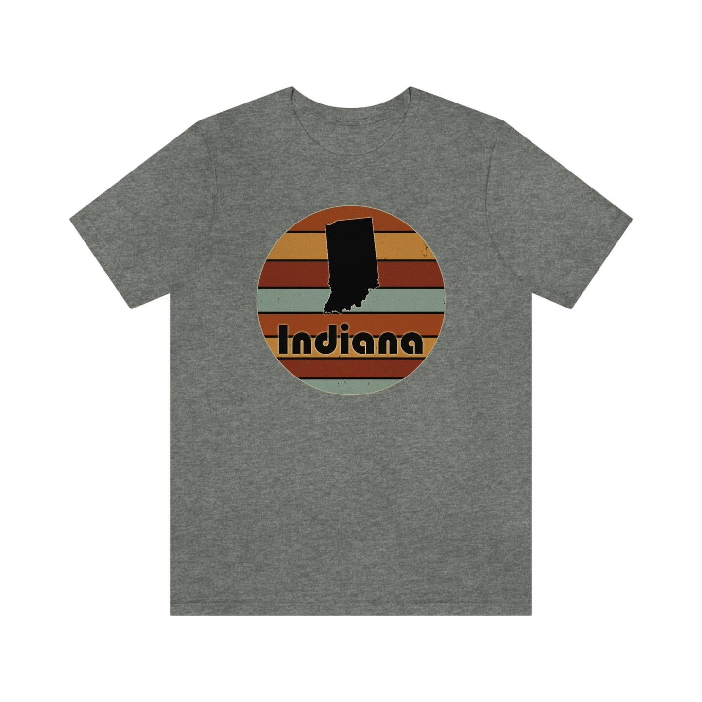 Indiana Retro Sunset Short Sleeve T-shirt