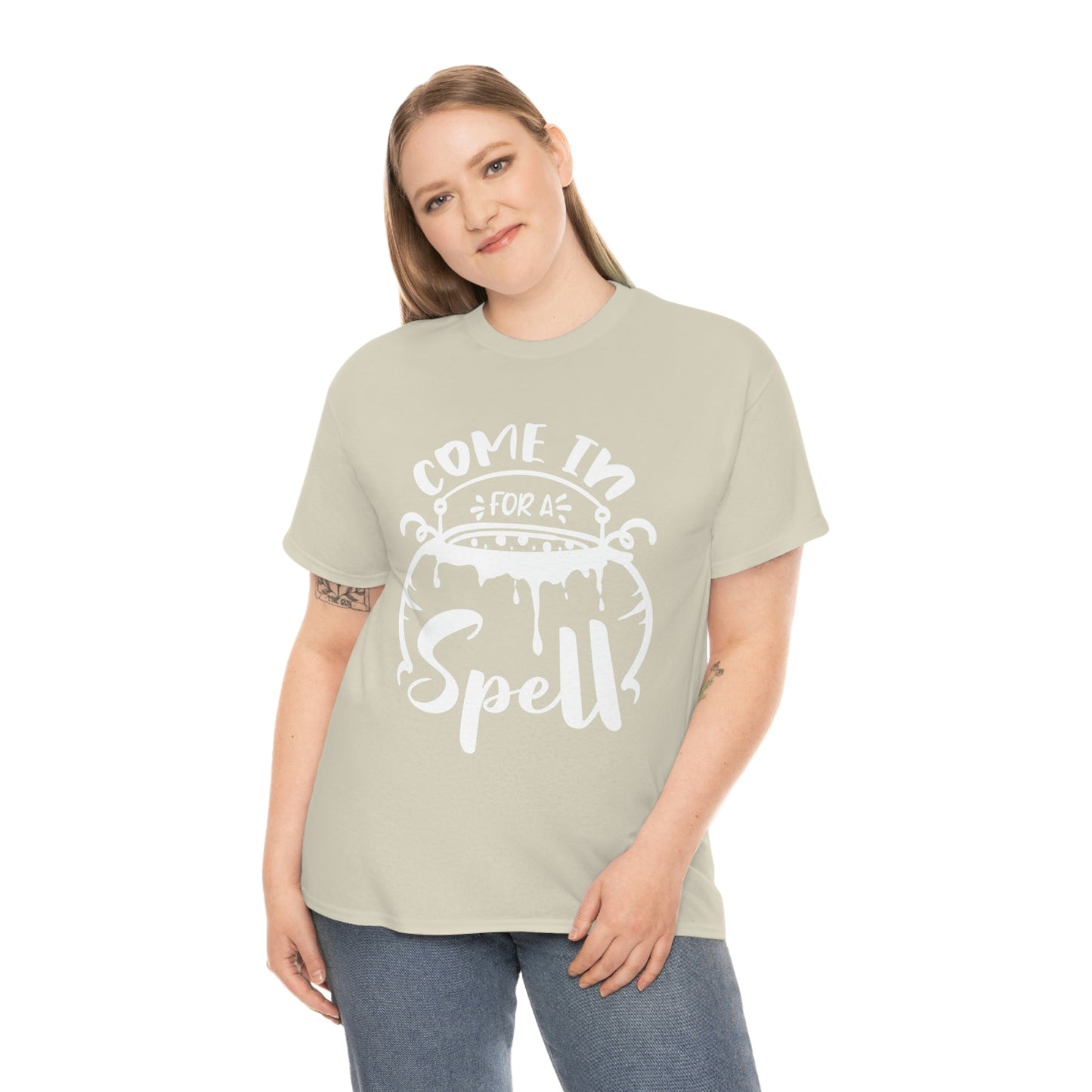 Come in for a Spell Unisex Heavy Cotton Tee