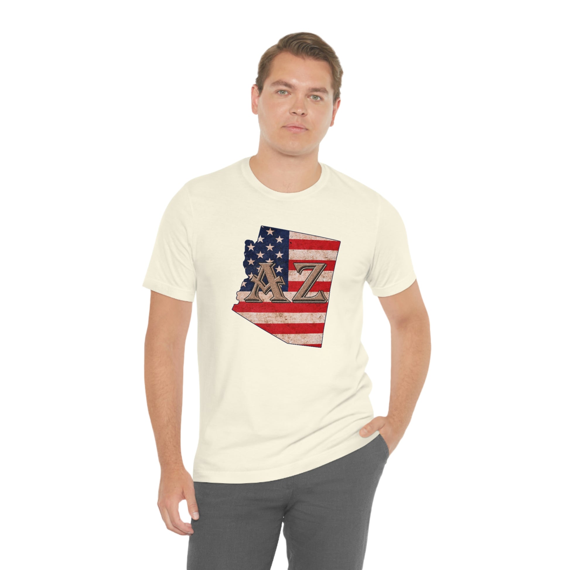 Arizona Flag AZ Unisex Jersey Short Sleeve Tee Tshirt T-shirt