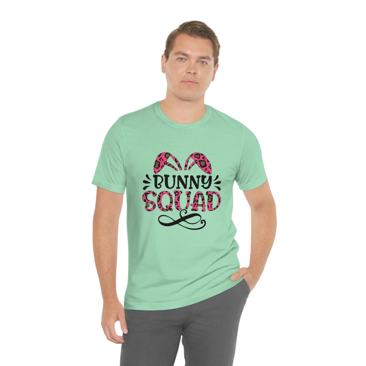 Bunny Squad Spring Easter Unisex Jersey Short Sleeve Tee