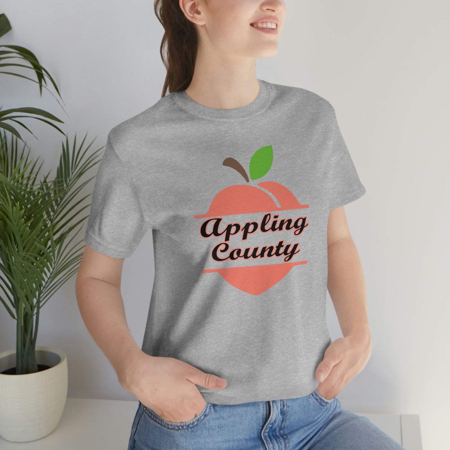 Appling County Georgia Unisex Jersey Short Sleeve Tee