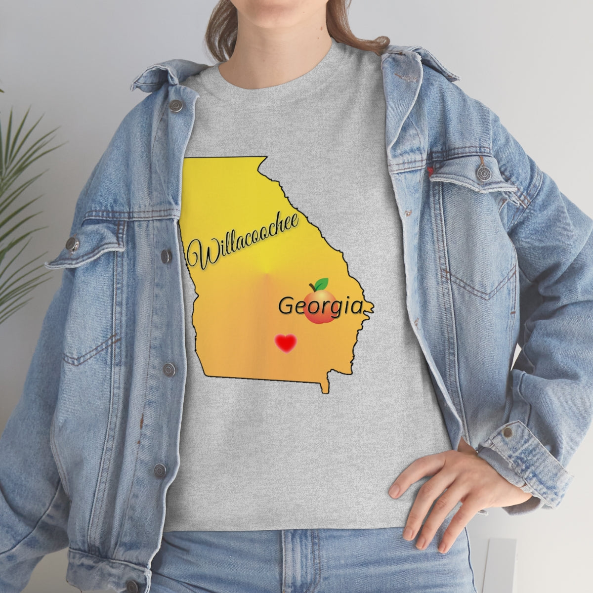 Willacoochee Georgia Unisex Heavy Cotton Tee