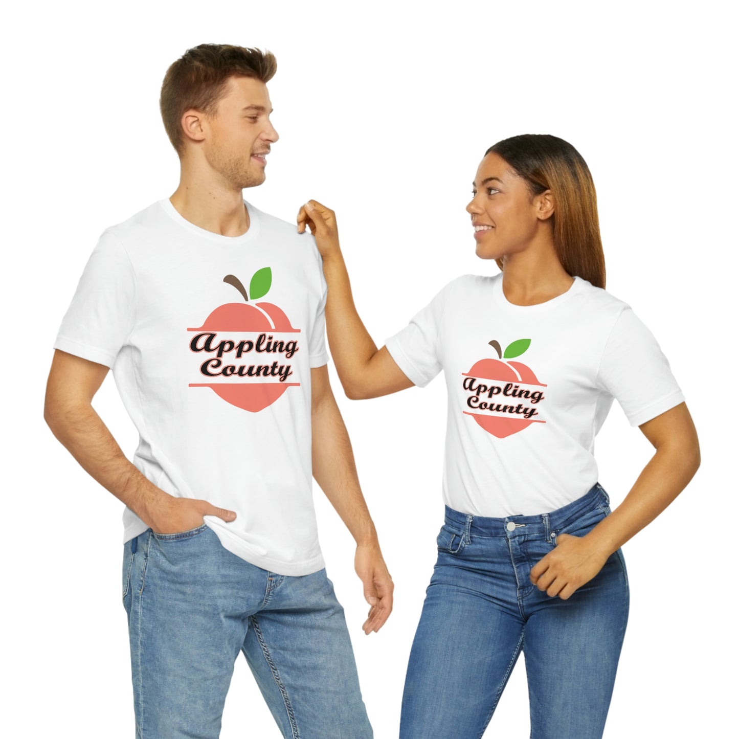 Appling County Georgia Unisex Jersey Short Sleeve Tee