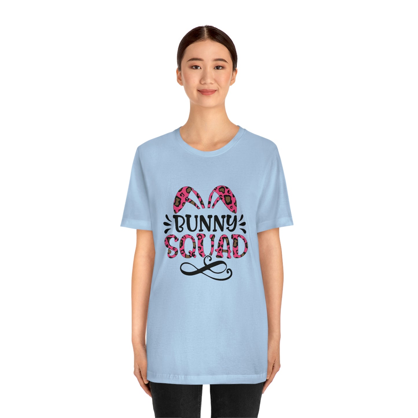 Bunny Squad Spring Easter Unisex Jersey Short Sleeve Tee