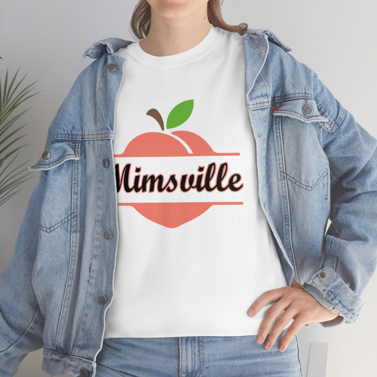 Mimsville Georgia Unisex Heavy Cotton Tee