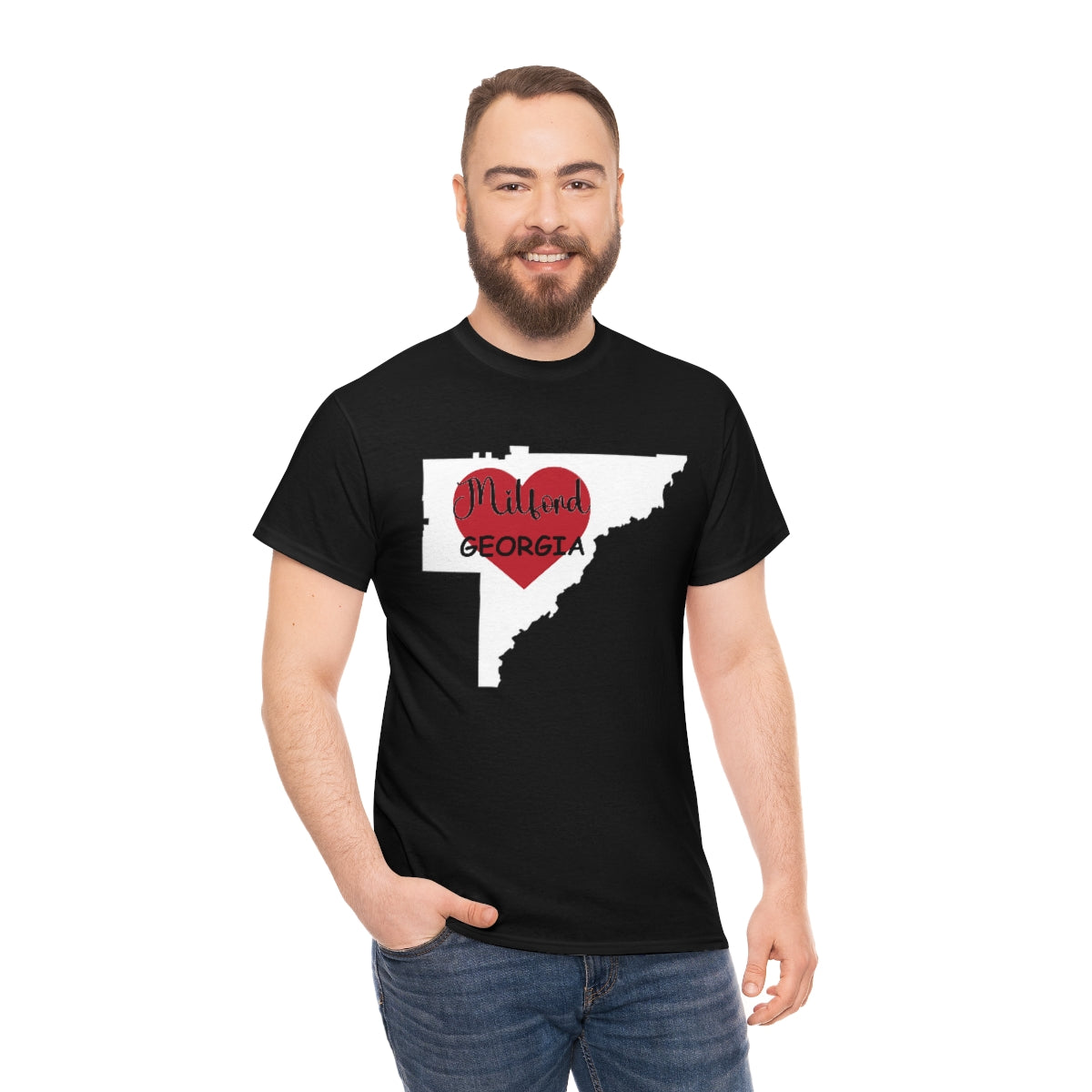 Milford Georgia Unisex Heavy Cotton Tee