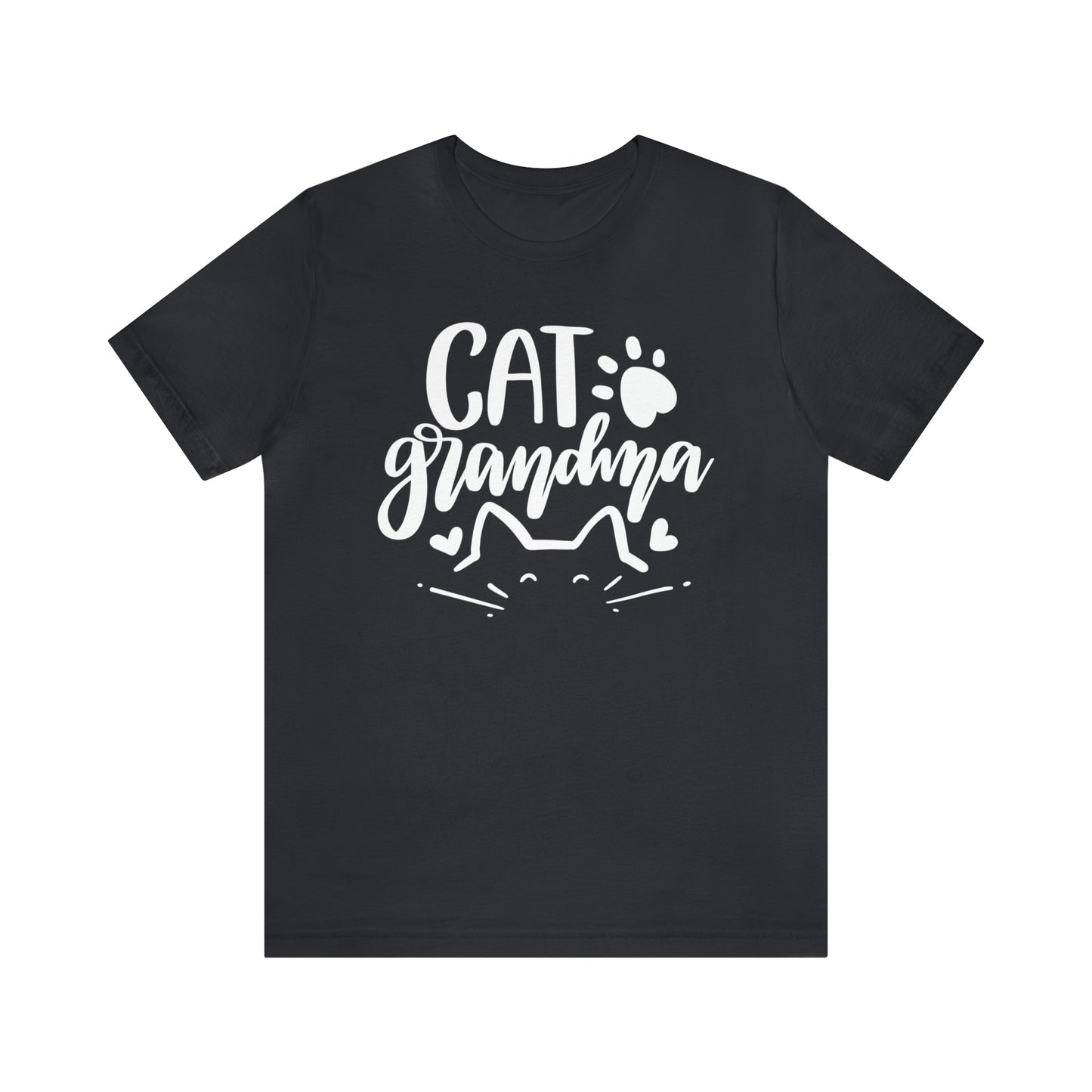 Cat Grandma Short Sleeve T-shirt