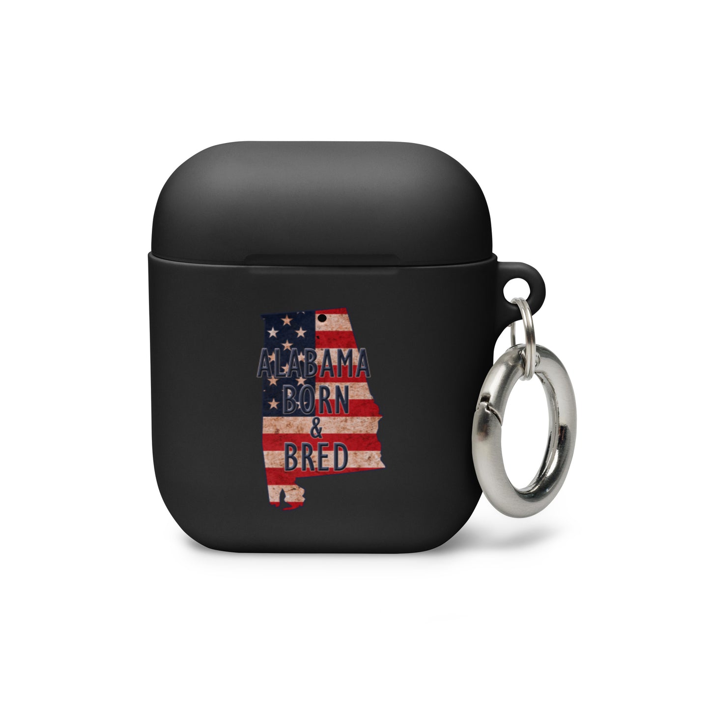 Alabama Born and Bred US Flag AirPods Case