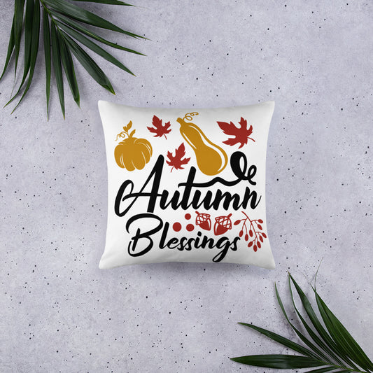 Autumn Blessing Throw Pillow