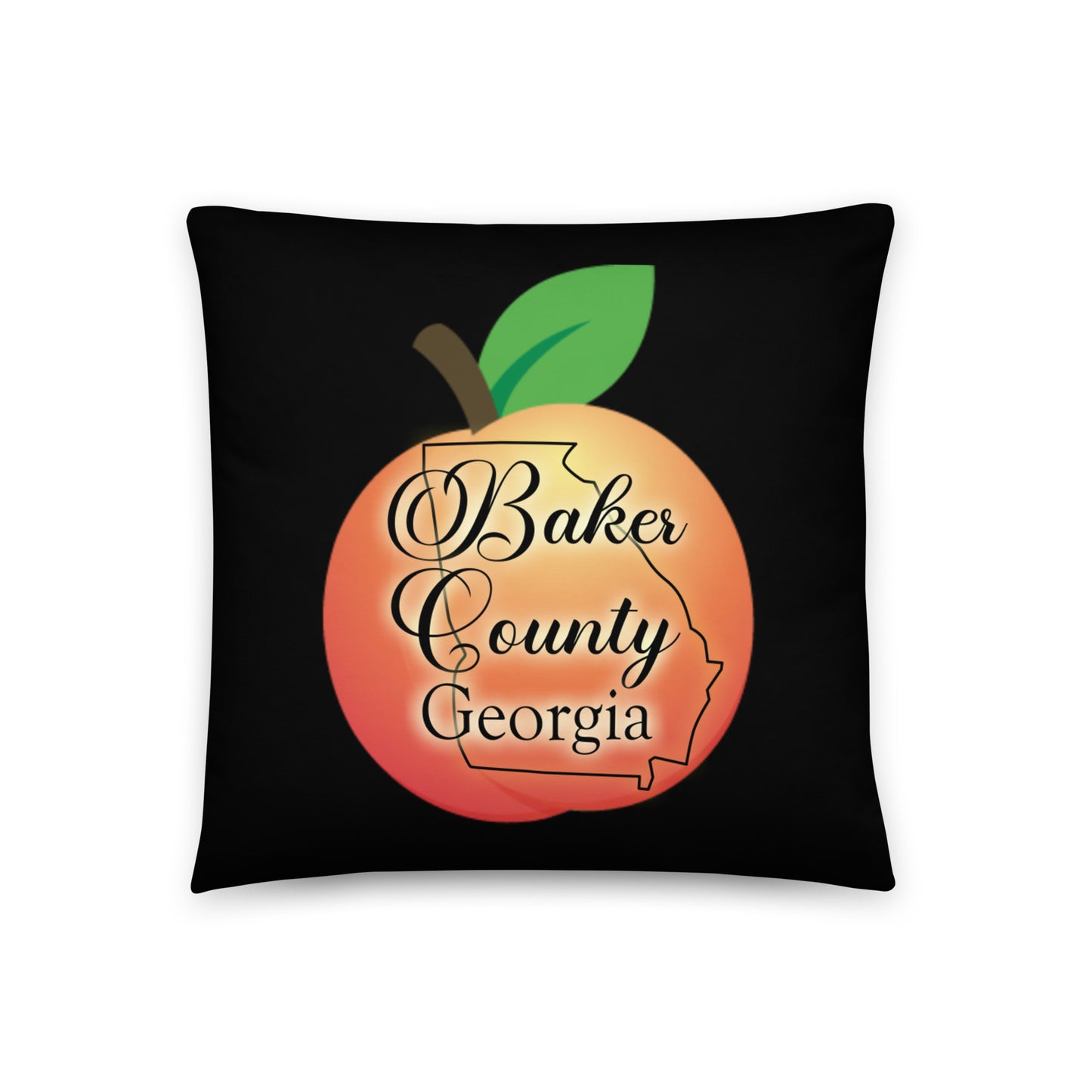 Baker County Georgia Basic Pillow