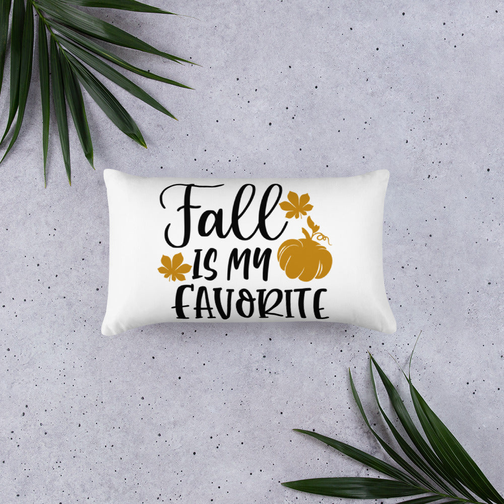 Fall is My Favorite Throw Pillow