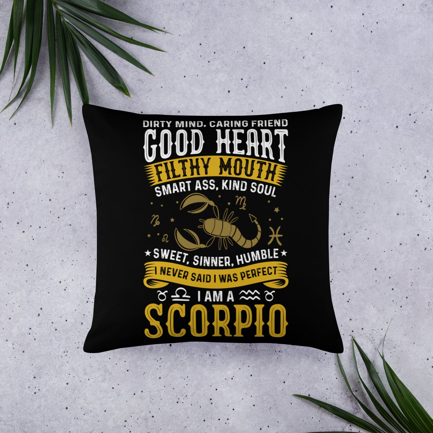 Scorpio Basic Pillow
