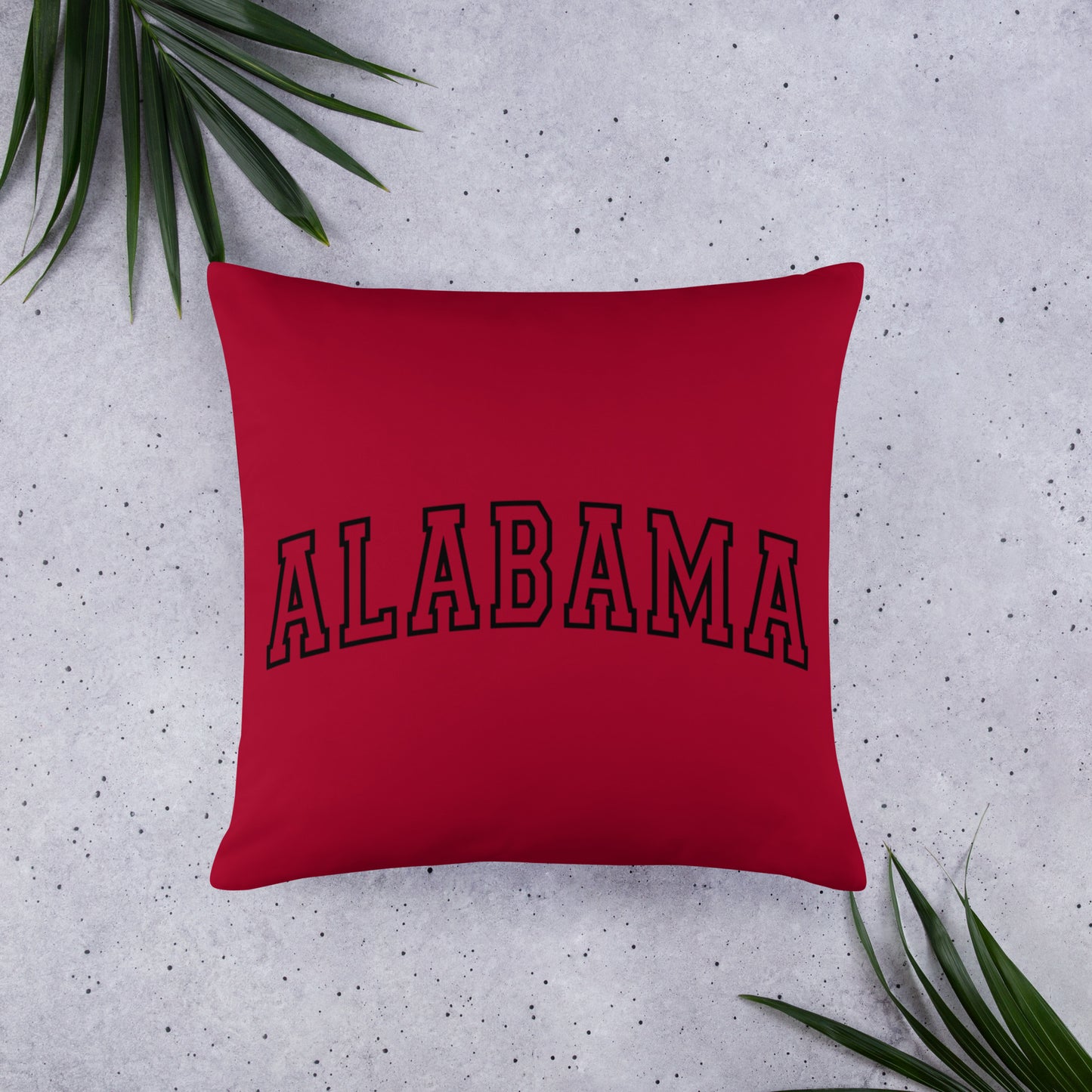 Alabama Varsity Letter Throw Pillow