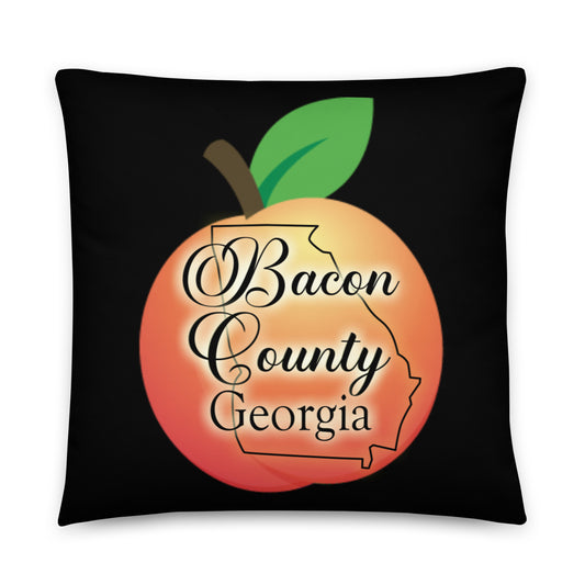 Bacon County Georgia Basic Pillow