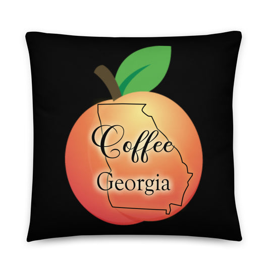 Coffee Georgia Basic Pillow