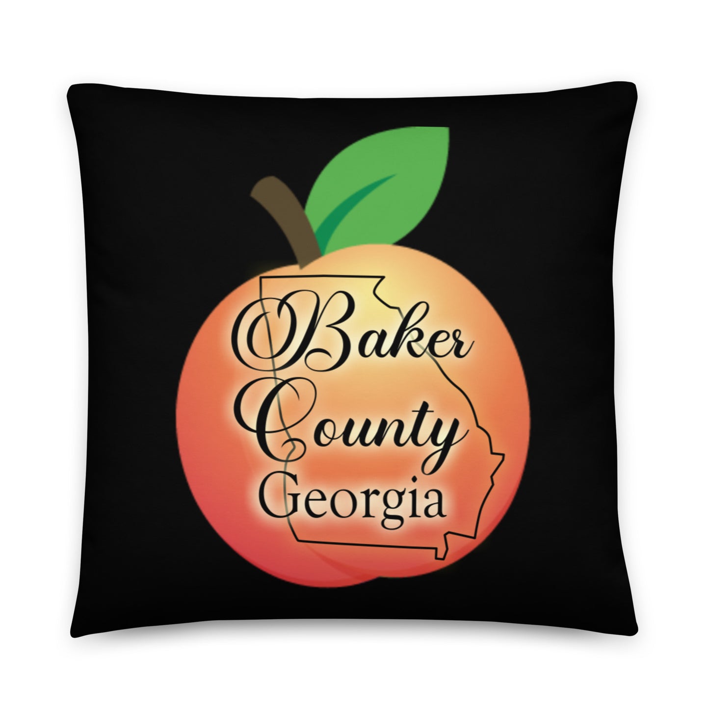 Baker County Georgia Basic Pillow