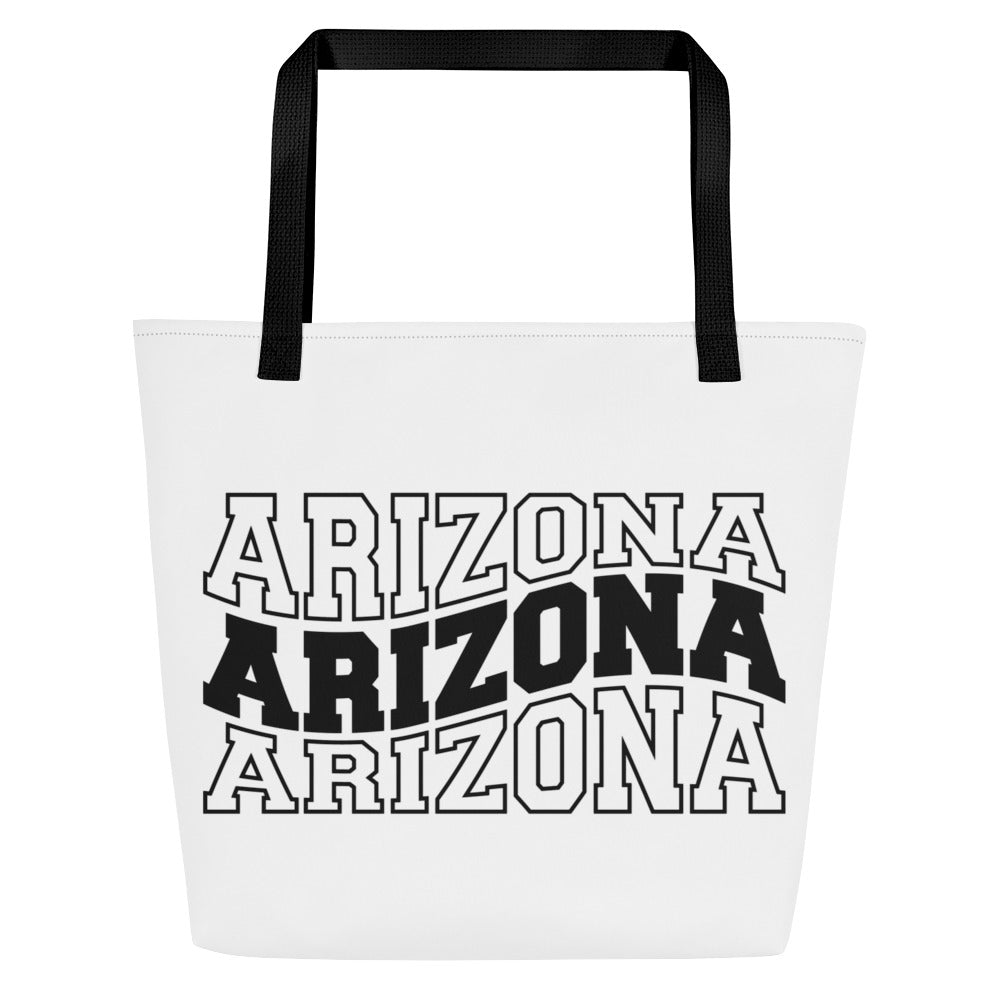 Arizona All-Over Print Large Tote Bag