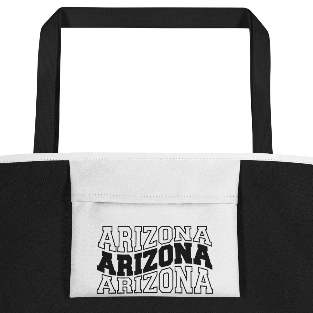 Arizona All-Over Print Large Tote Bag