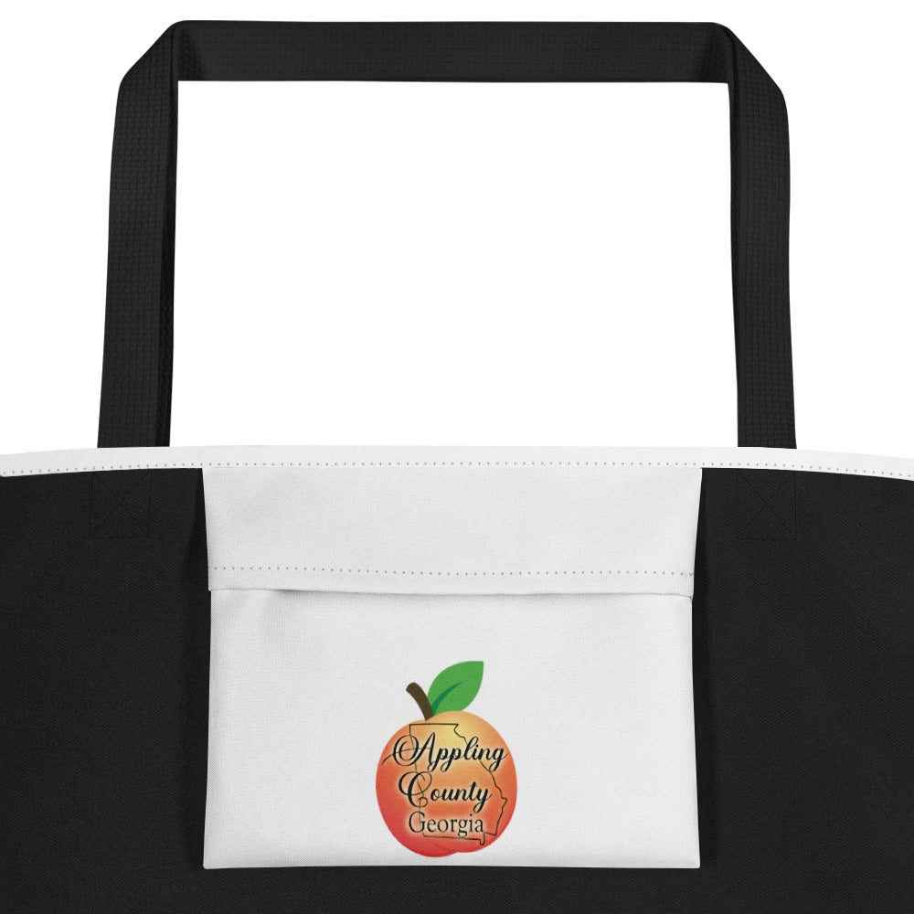 Appling County Georgia All-Over Print Large Tote Bag