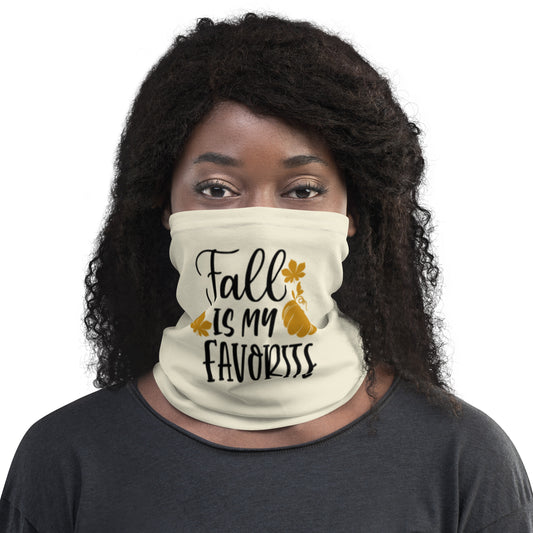 Fall is my Favorite Neck Gaiter