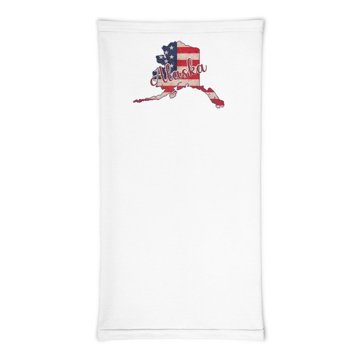 Alaska US Flag Neck Gaiter