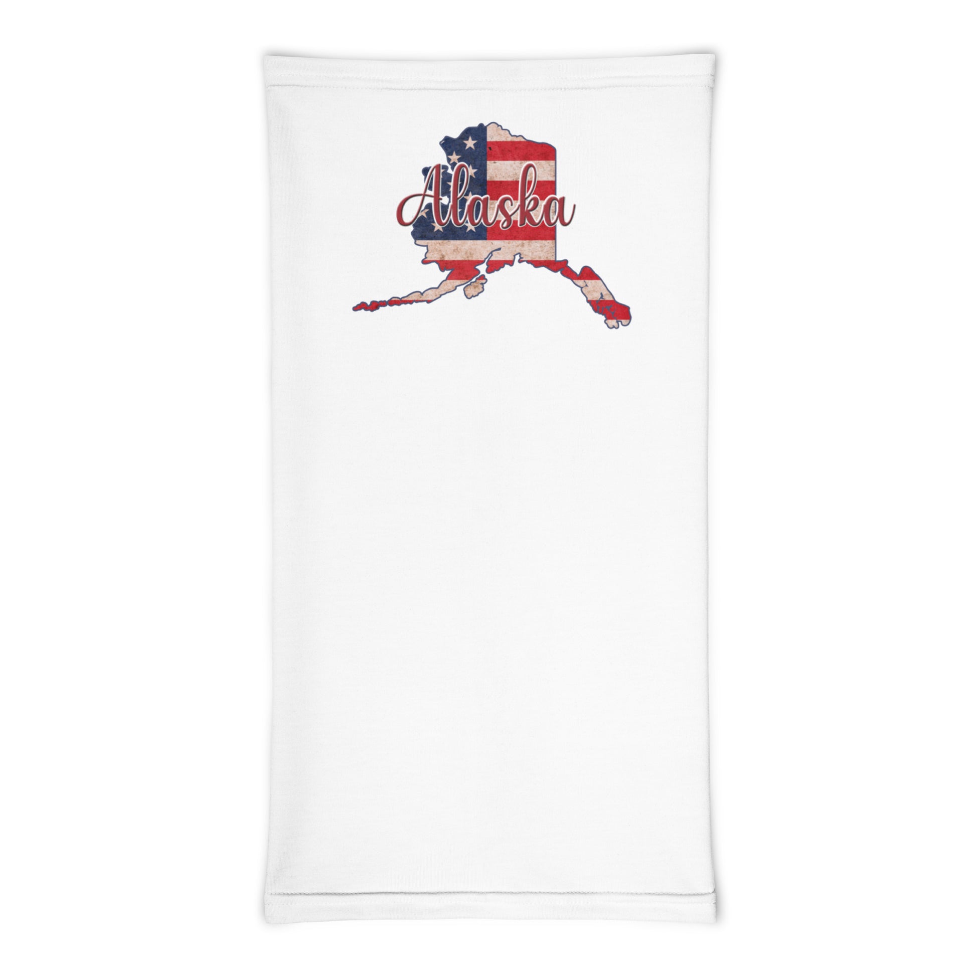 Alaska US Flag Neck Gaiter