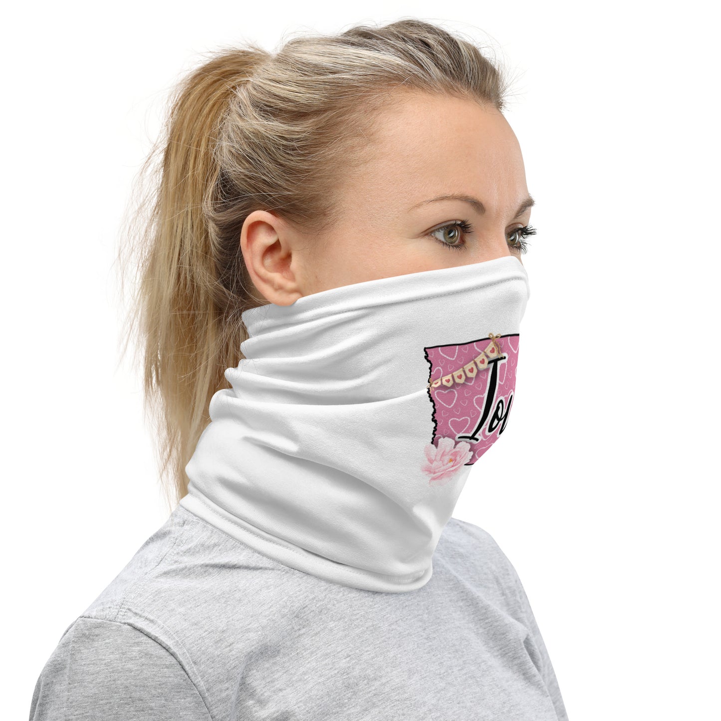 Iowa Valentine Neck Gaiter