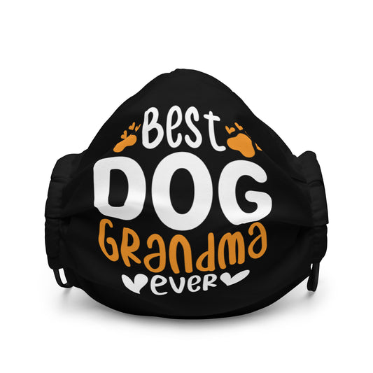 Best Dog Grandma Ever Premium face mask