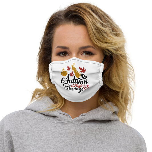 Autumn Blessings Premium face mask