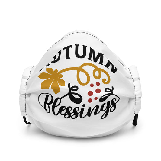 Autumn Blessings Premium face mask