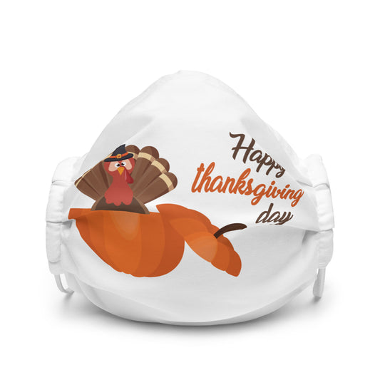Happy Thanksgiving Day Premium face mask