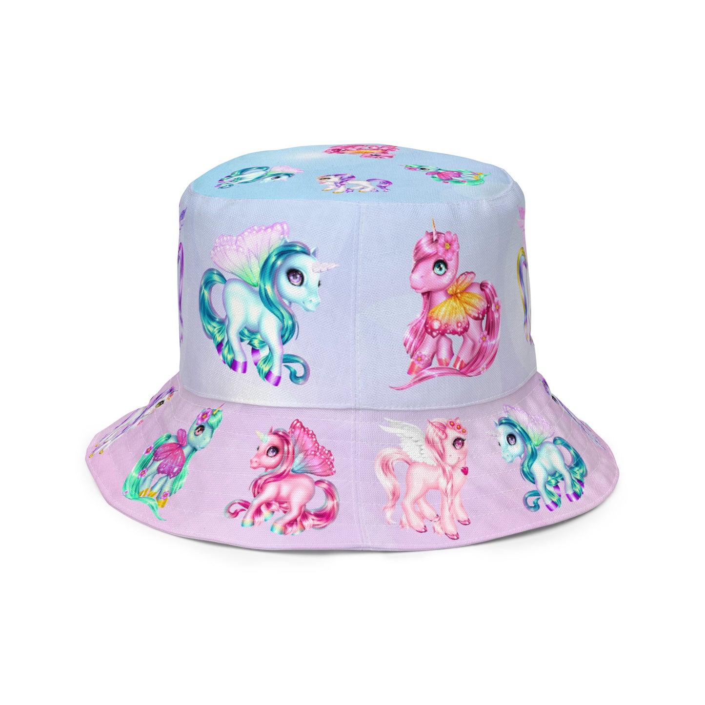 Unicorn Reversible bucket hat