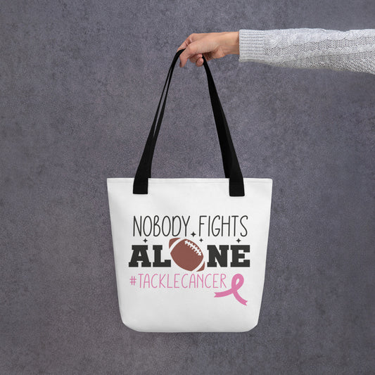 Nobody Fights Alone Tote bag
