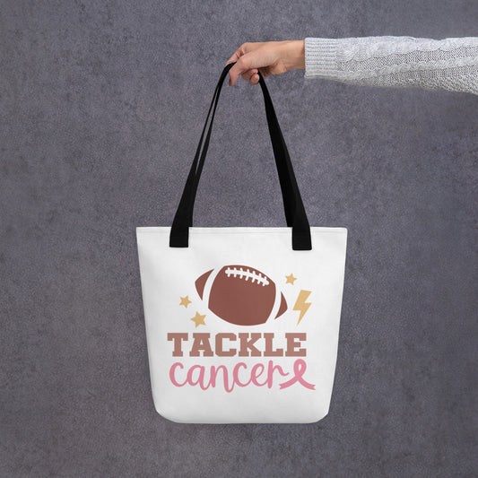 Tackle Cancer Tote bag