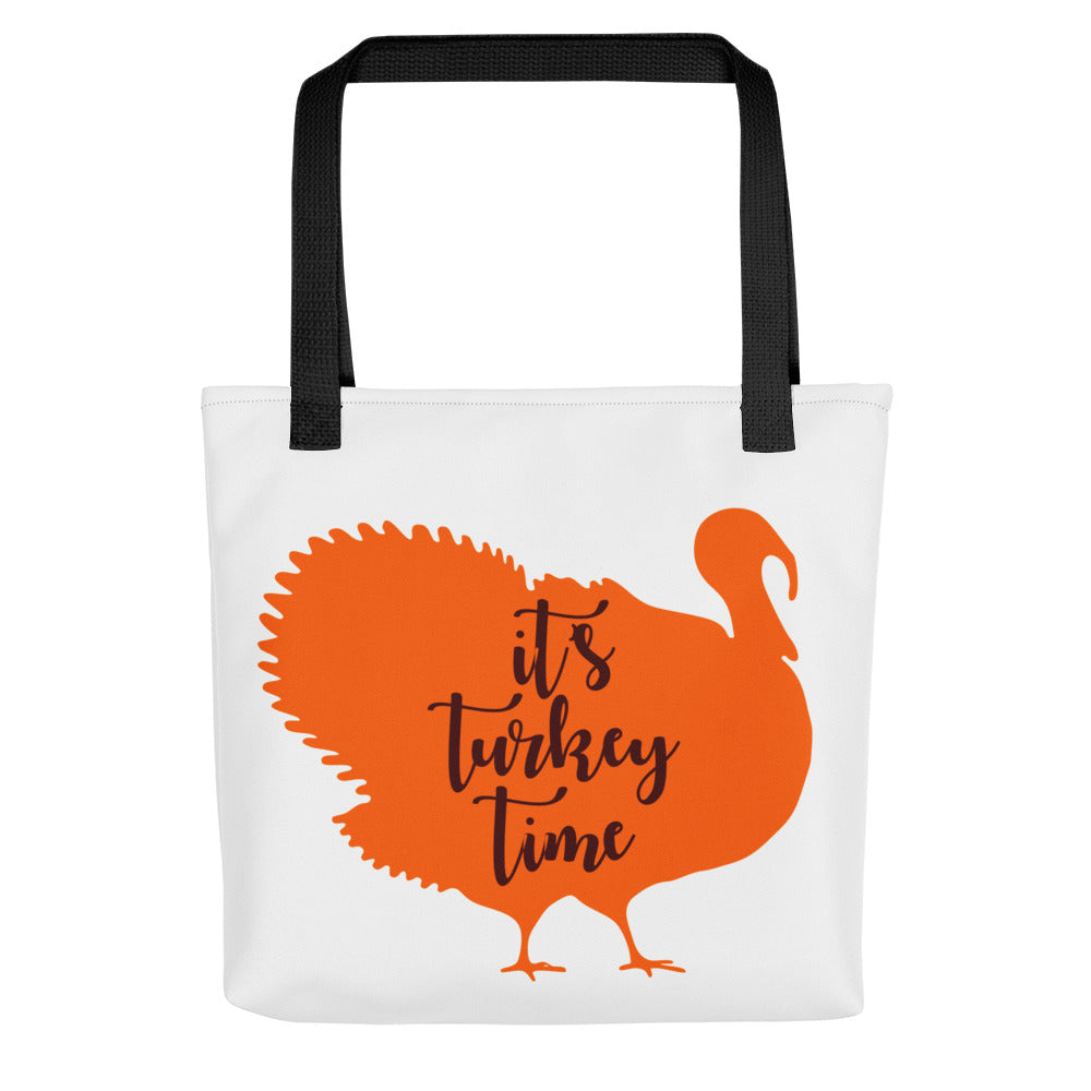 It's Turkey Time Tote bag