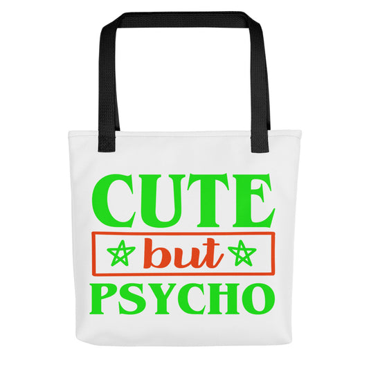 Cute But Psycho Tote bag