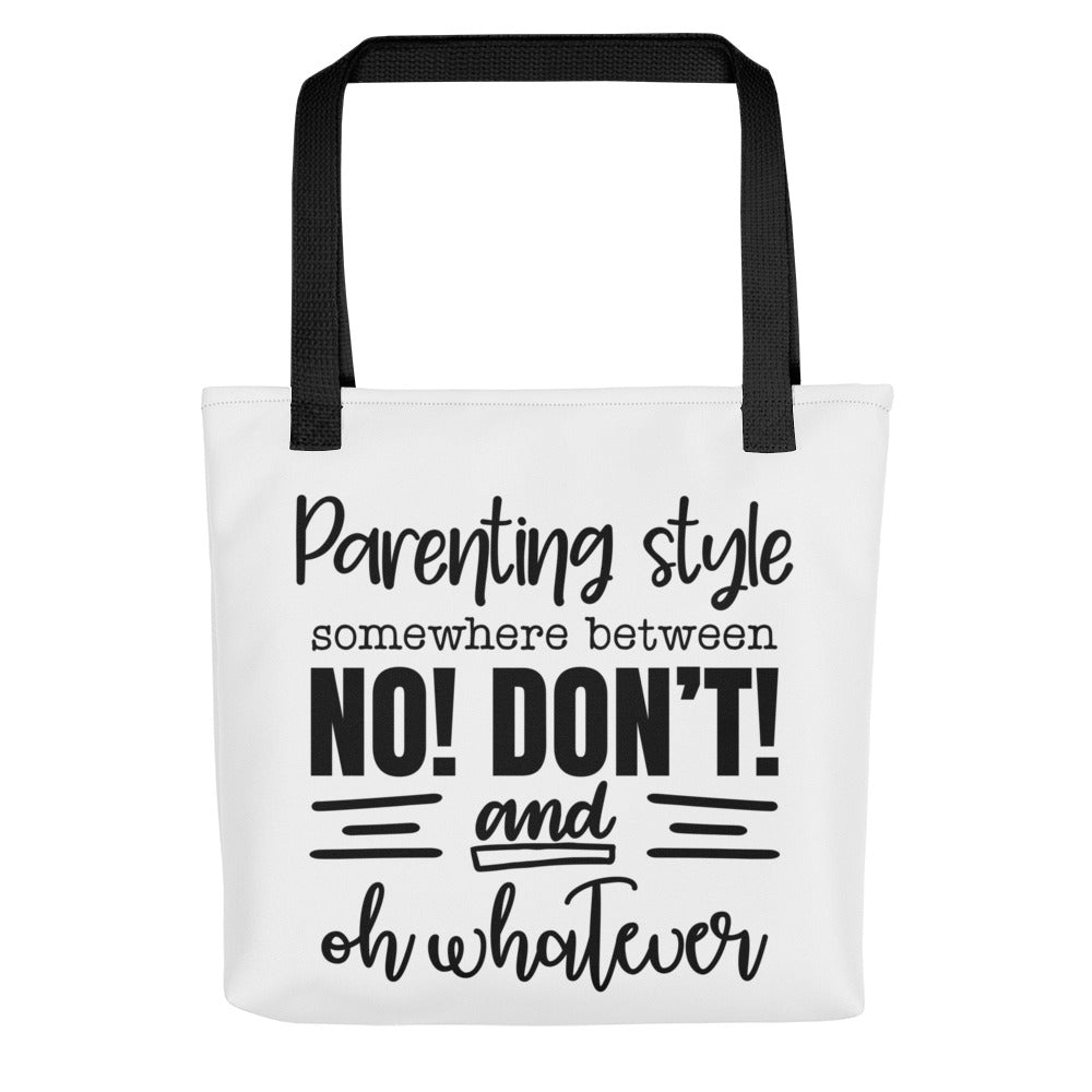Parenting Style Tote bag