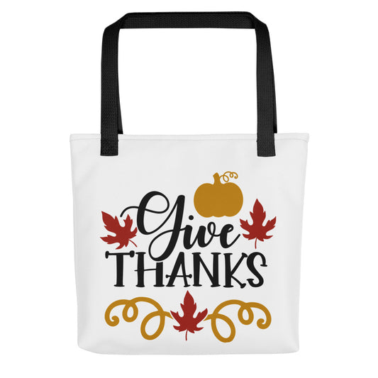 Give Thanks Tote bag