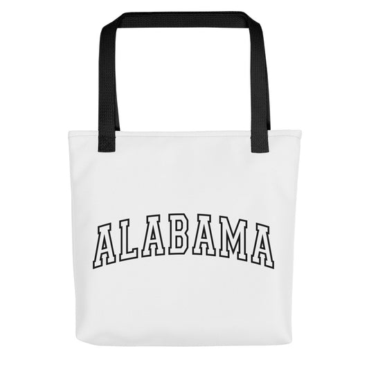 Alabama Varsity Letters Tote bag