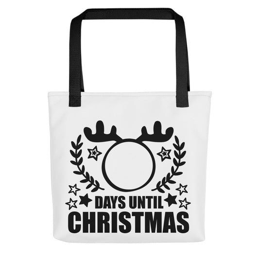 Days Until Christmas Tote Bag - Holiday 