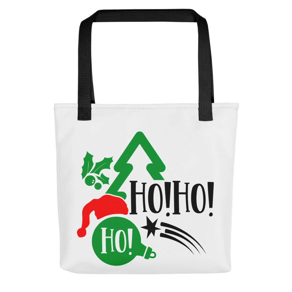 Ho Ho Ho Tote Bag - Christmas Holiday 