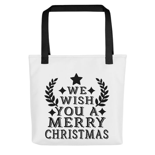 We Wish You a Merry Christmas Tote bag
