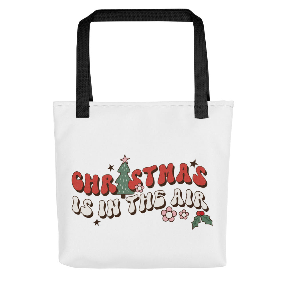 Christmas is in the Air Tote bag