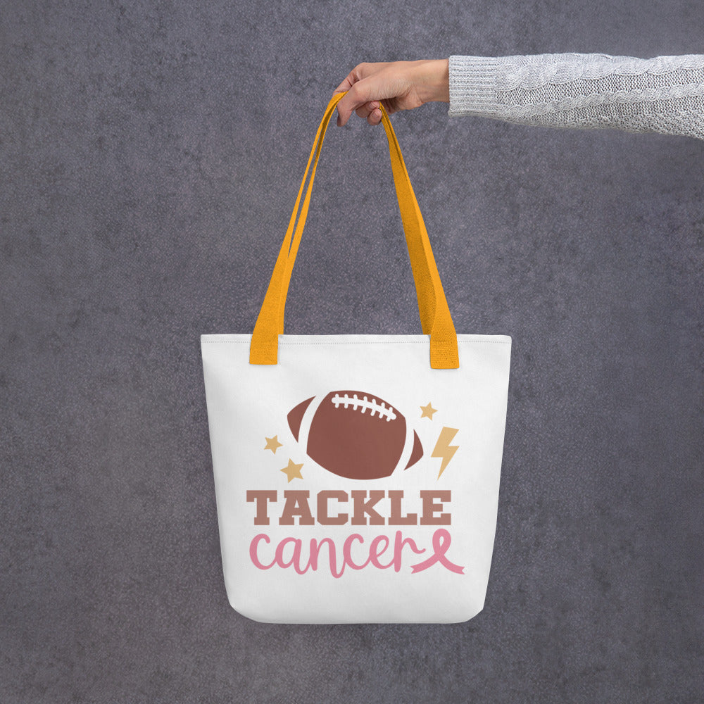 Tackle Cancer Tote bag