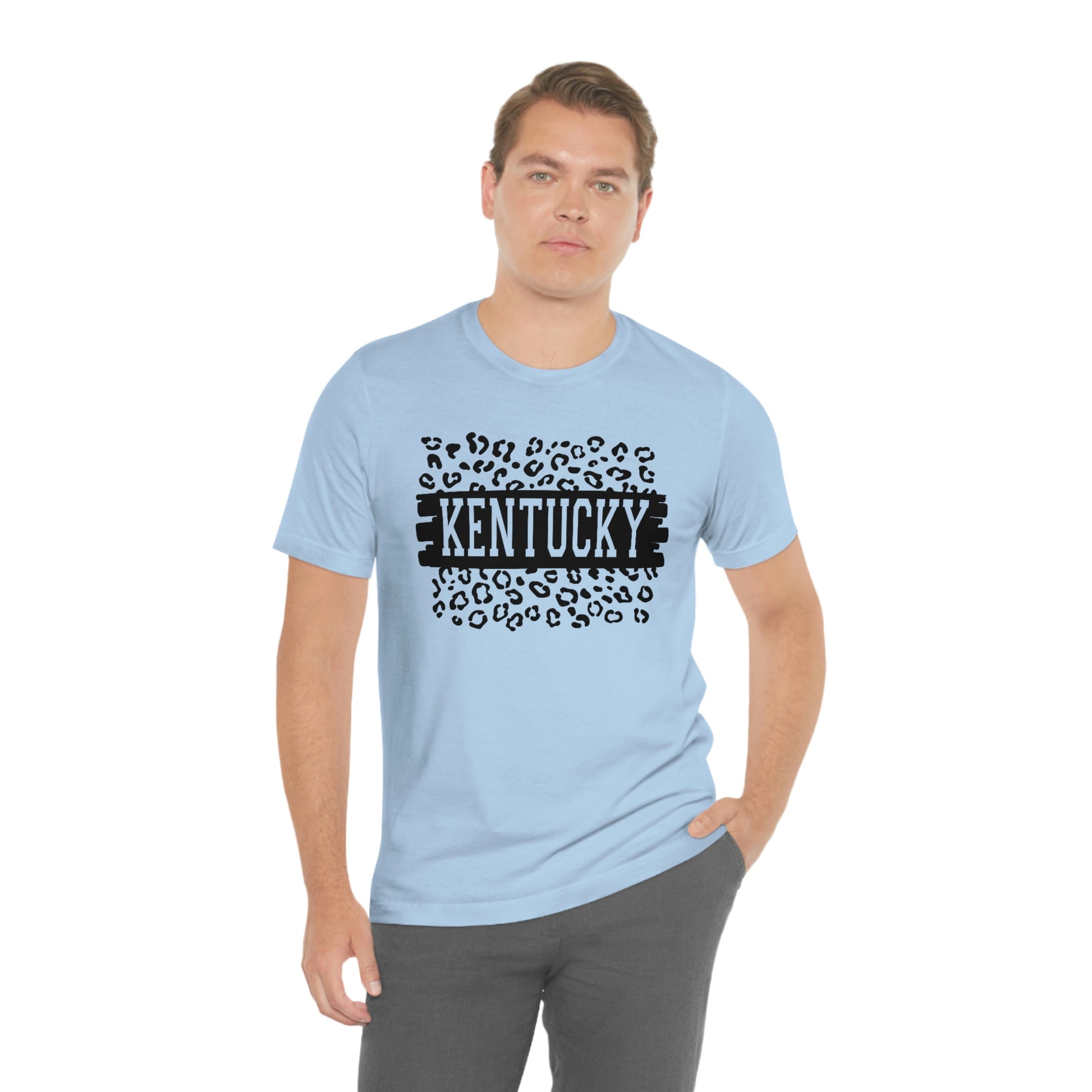 Kentucky Leopard Print Short Sleeve T-shirt