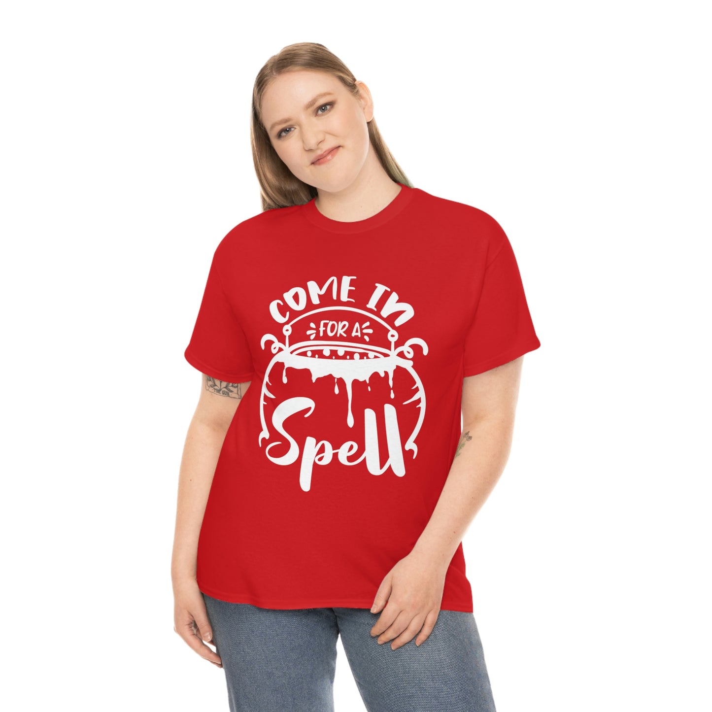 Come in for a Spell Unisex Heavy Cotton Tee