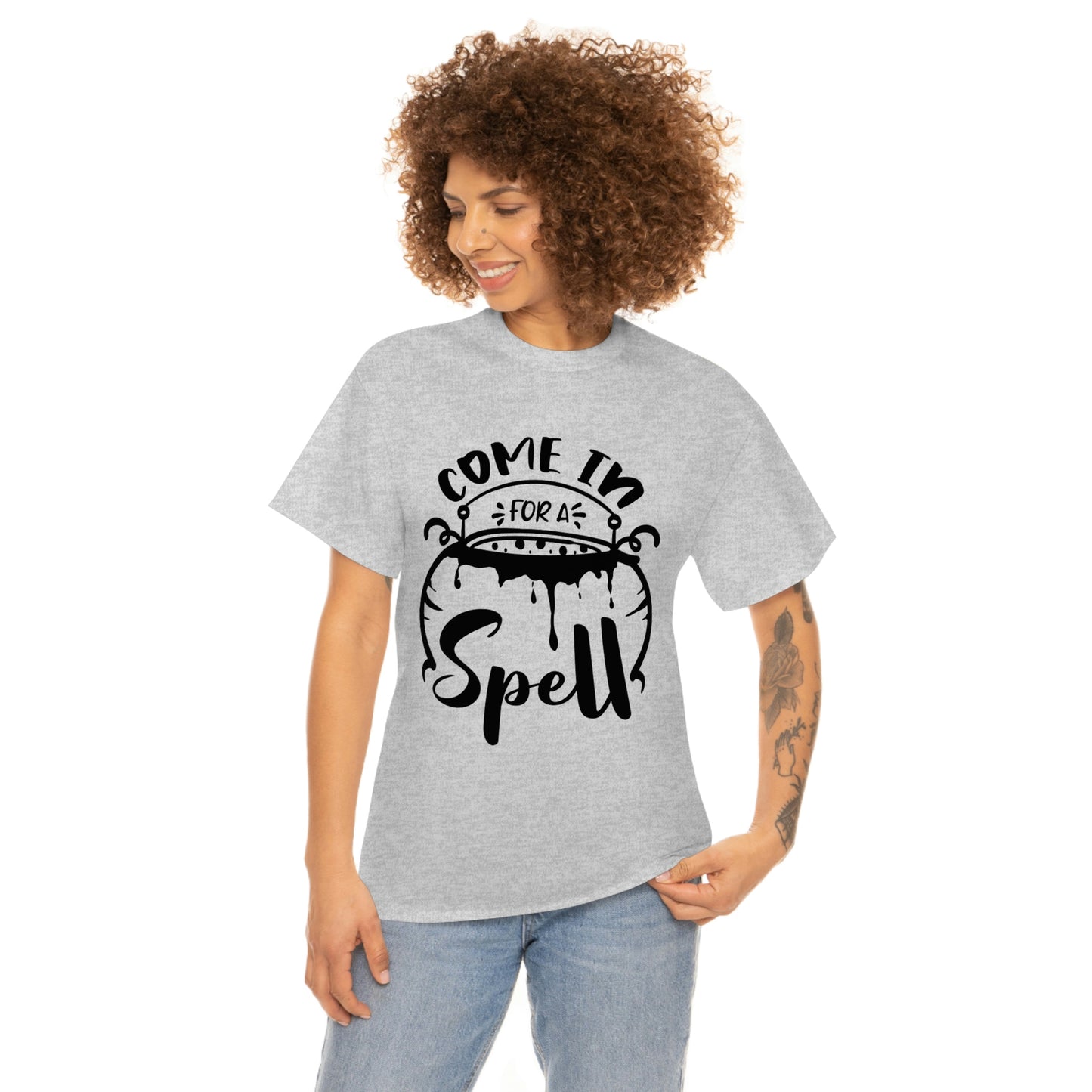 Come in for a Spell Unisex Heavy Cotton Tee
