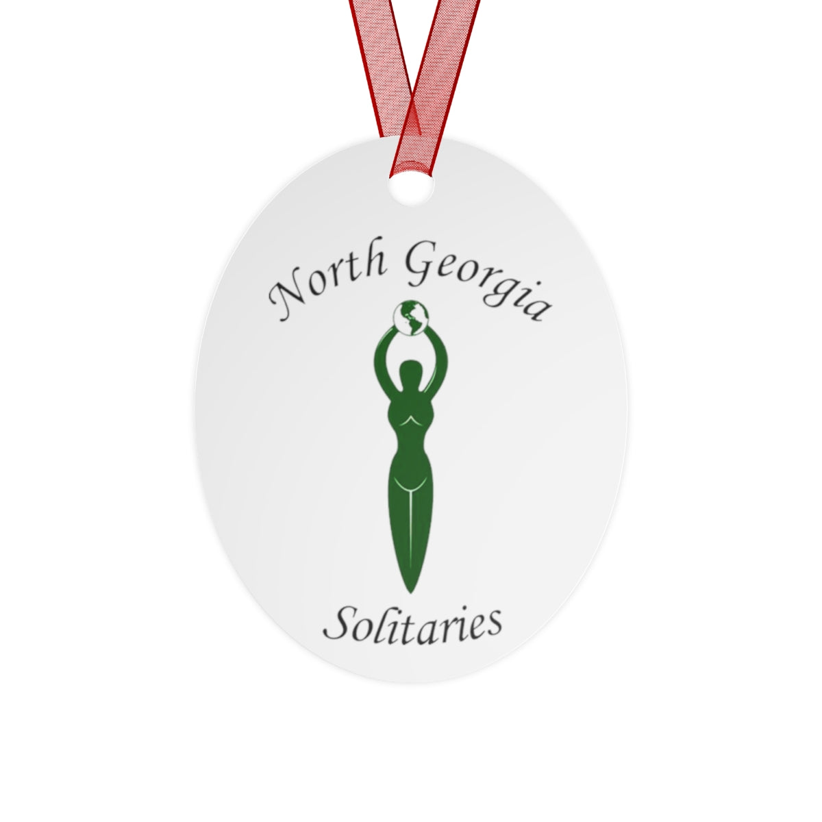 North Georgia Solitaries Metal Ornaments