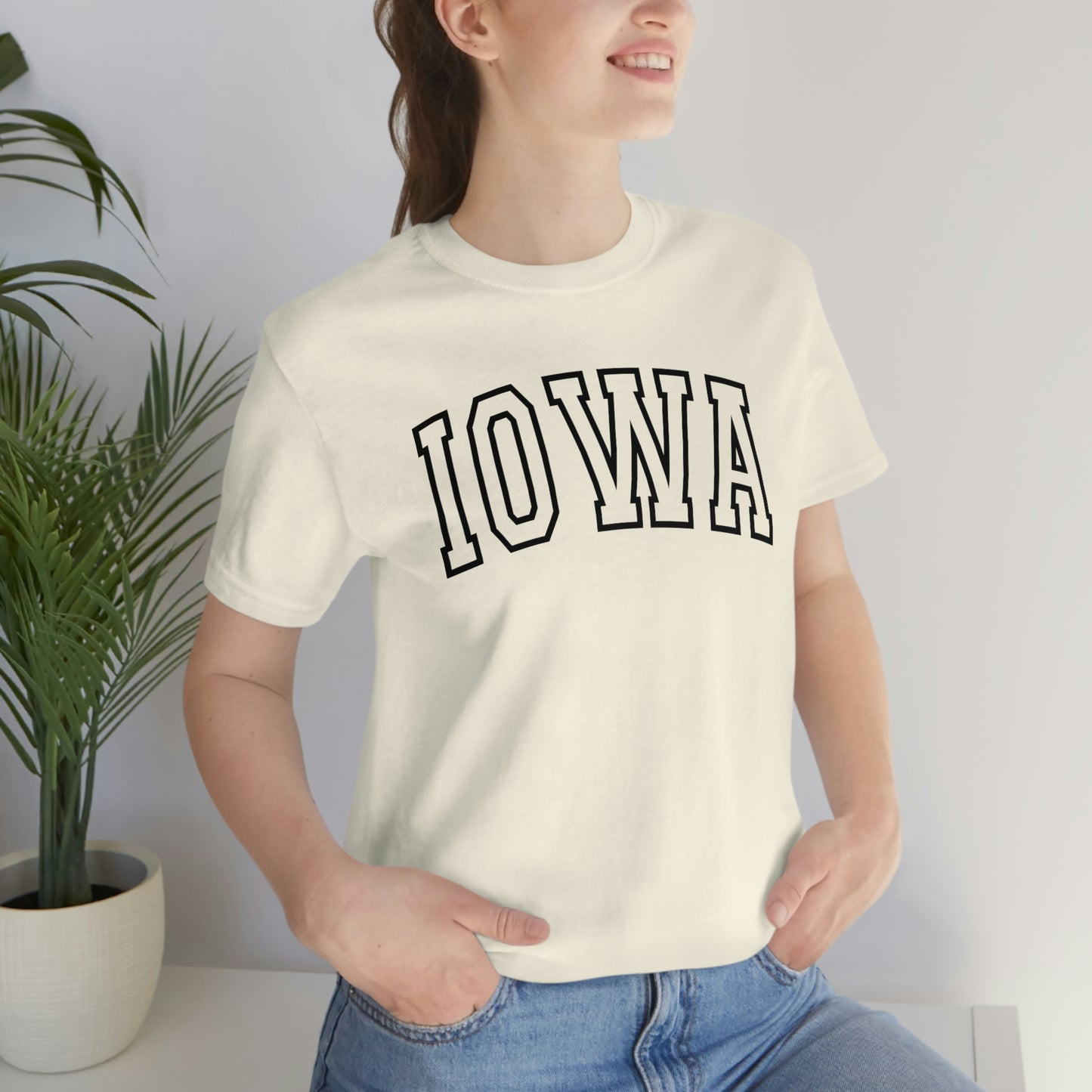 Iowa Varsity Letters Arch Short Sleeve T-shirt